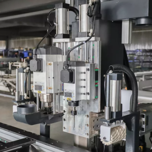 Alternative view of MÁY CNC KHOAN LỖ KHÓA CỬA GỖ CX - 1536